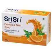 ORANGE And TULASI SOAP SRISRI TATTVA