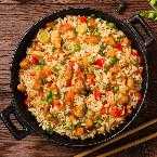 Chicken Triple Fried Rice