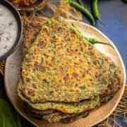 Fresh Spinach Paratha