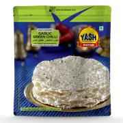 YASH GARLIC GRN CHIL PAPAD