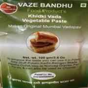 VAZE B. PASTE KHIDKI VADA
