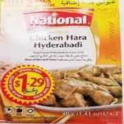 NATL CHICKEN HARA HYDERABADI