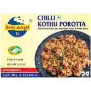 DD Chilli Kothu Paratha