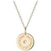 Protection Gold Charm Necklace