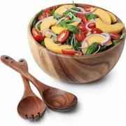 MEDIUM WOODEN BOWL