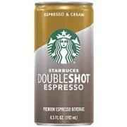 Starbucks Doubleshot Espresso And Cream