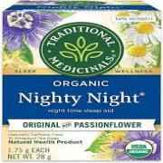 Traditional Medicinals Relaxing And Calmative Herb Teas Nighty Night