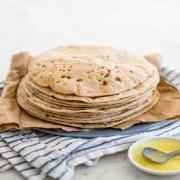 Just Baked Whole Wheat Roti