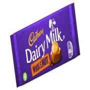 CADBURY DAIRY MILK WHOLE NUT