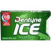 DENTYNE ICE SPEARMENT SUGAR FREE GUM