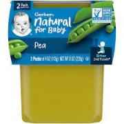 GERBER NATURAL 4 BABY PEA