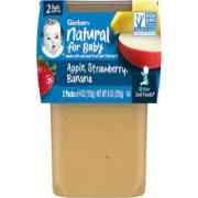 GERBER APPLE BANANA STRAWBERY