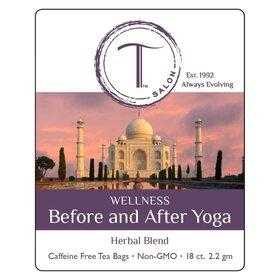 Before and After Yoga - Wellness Tea