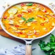Thai Red Curry Sauce.