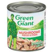 GREEN GIANT MUSHROOM PCS And STEM