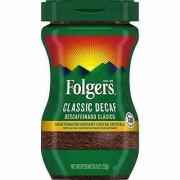 FOLGERS COFFEE DECAFINATED CLASSIC