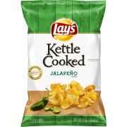 LAYS KETTLE COOKED JALAPENO FLAVOR CHIPS