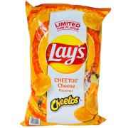 LAYS CHEETOS CHEESE FLAVORED