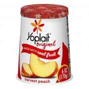 YOPLAIT YOGURT PEACH