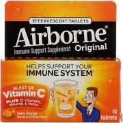 AIRBORNE ORANGE EFFERVESCENT TABLETS