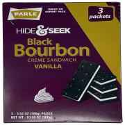 PARLE HIDE And SEEK BLACK BOURBON VANILLA SANDWICH