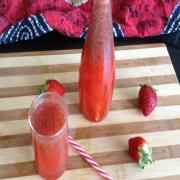 GAZAB BASIL SEED STRAWBERRY DRINK