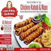 COLONEL CHICKEN KABAB And NAAN
