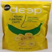 ROUND PLANTAIN CHIPS DEEP