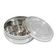 MASALA DABBA CLEAR GLASS