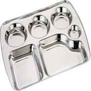 6 COMPARTMENT PLATE