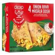 Deep Onion Rava Masala Dosa