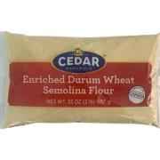 CEDAR ENRICHED DURUM WHEAT SEMOLINA FLOUR