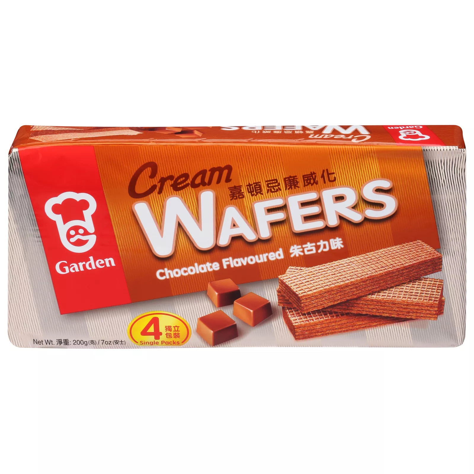 GARDEN CREAM WAFERS CHOCO