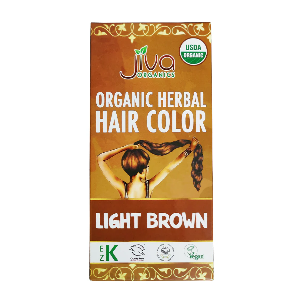 Jiva Org. Light Brown Hair Dye