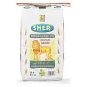SHER BROW WH WHEAT ATTA