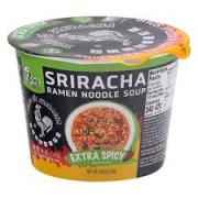 Siracha Ramen Noodle Soup Extra Spicy