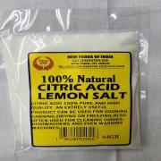 Natural Citric Acid Lemon Salt