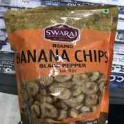 SWARAJ BANANA CHIPS ROUND BLACK PEPPER