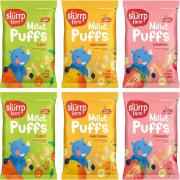 Slurrp Farm Teething Puff Combo   Strawberry(2) Mango Banana(2) Carrot(2)