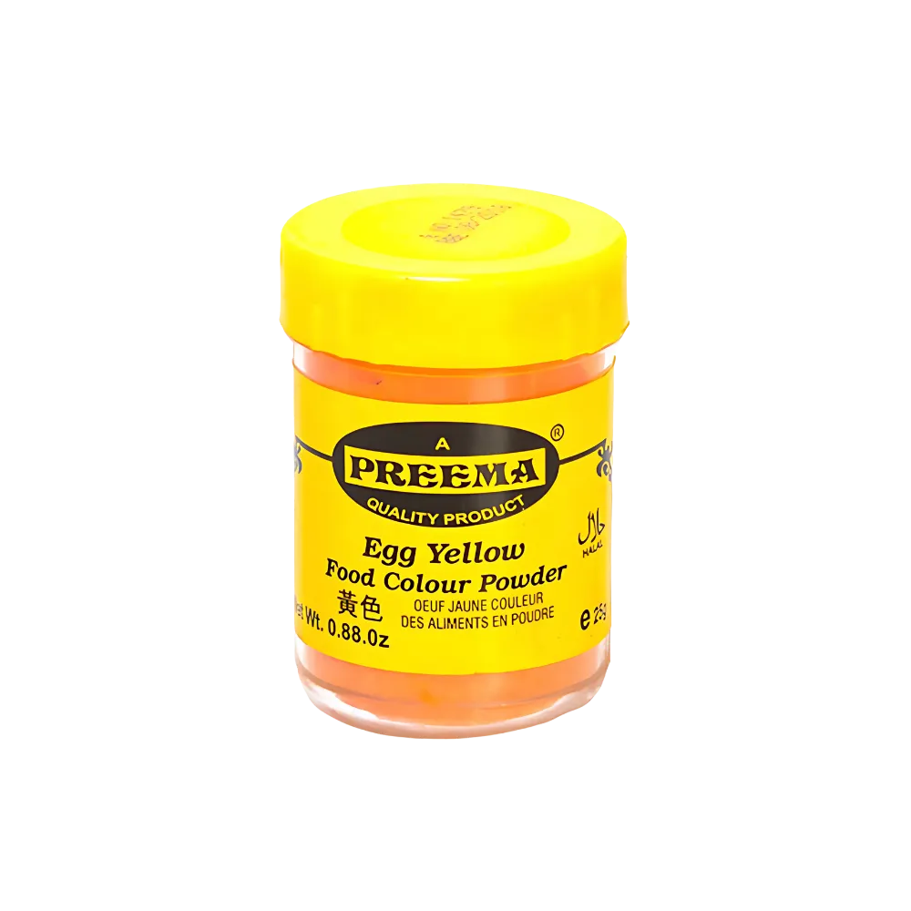Preema Egg Yellow Food Colour Powder