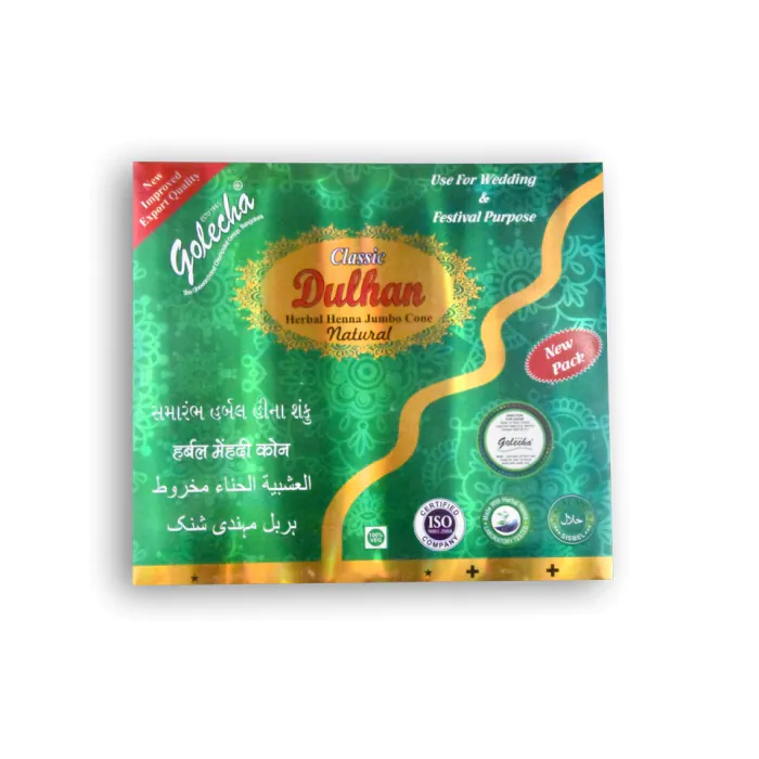 Classic Herbal Henna Jumbo Cone Natural