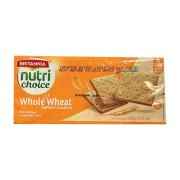 BRITANNIA NUTRICHOICE WHOLE WHEAT CRACKERS