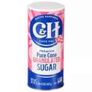 C N H CANE SUGAR