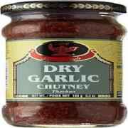 DEEP DRY GARLIC CHUTNEY IN JAR