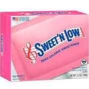 SWEET N LOW 100 PACKETS