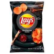 LAYS BBQ FLAVORED POTATO CHIPS