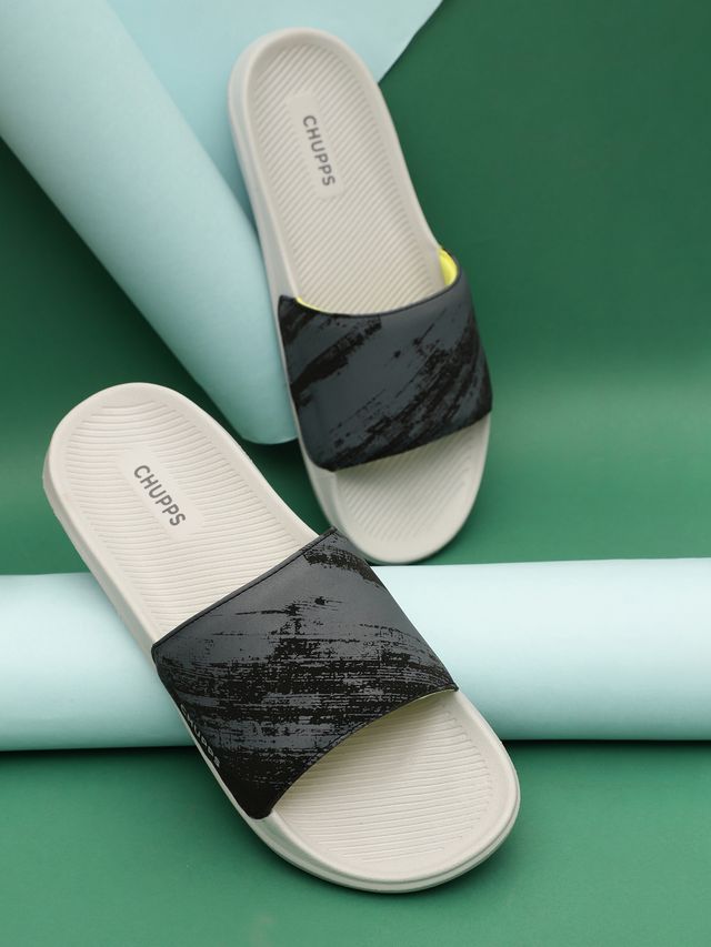 Chupps Mens Road ster GREY Flip flop  Sliders