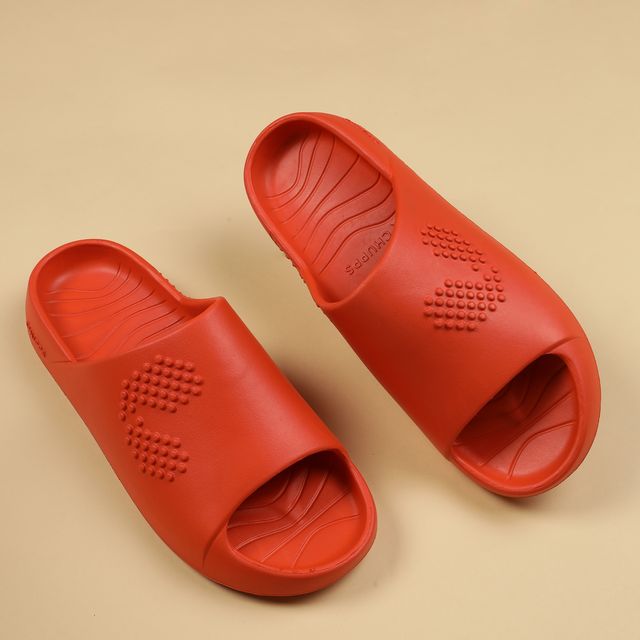 Chupps Mens chupster orange Flip flop Sliders