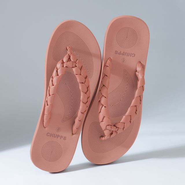 Chupps Womens Wisp Peach Flip flop Sliders