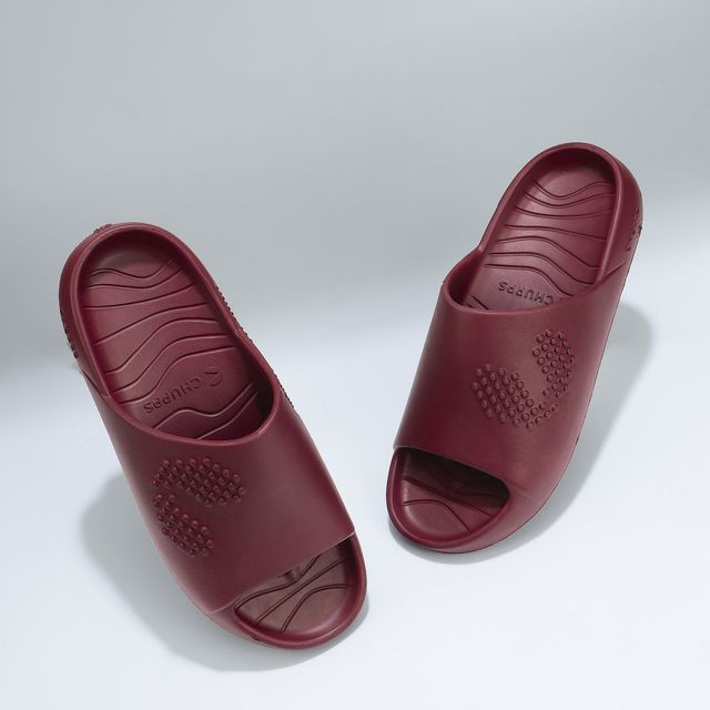 Chupps Mens chupster Maroon Flip flop Sliders